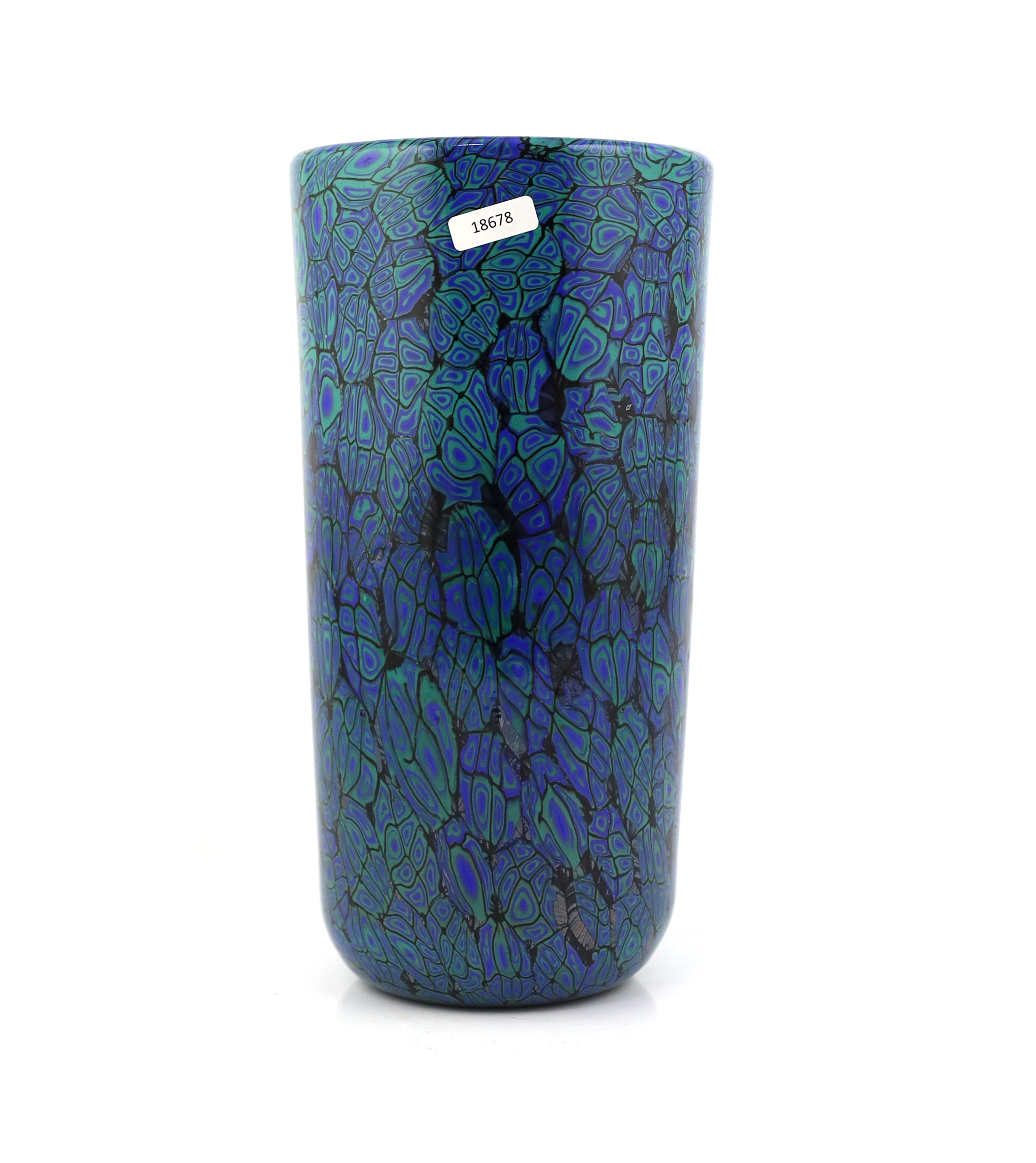 Vittorio Ferro (1932-2012), a Murano glass Murrine vase
